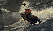 Winslow Homer The Life Line oil painting reproduction